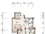 金瑞风景大院户型图2室 户型图 2室2厅1卫1厨