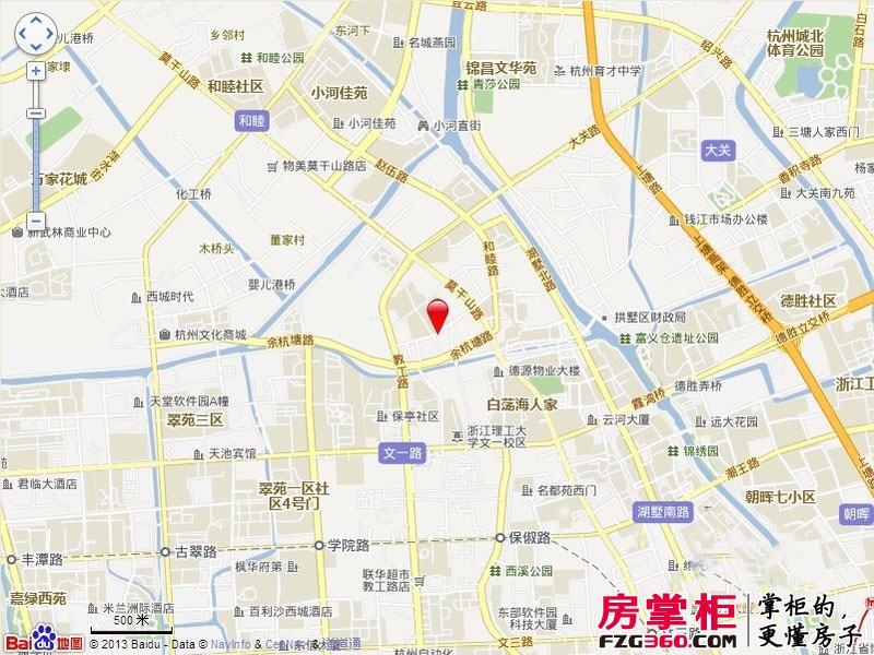 塘河新村交通图