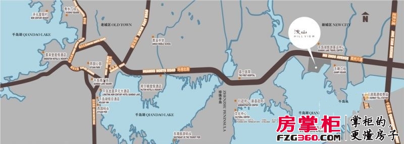 六合浅山交通图