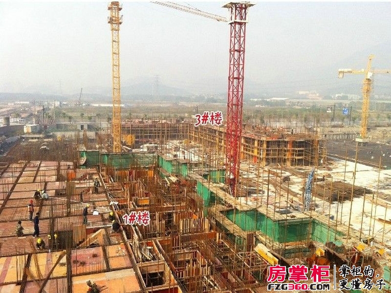 城发云锦城实景图工程进度（2012.12）