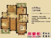青城山语间户型图A4户型二层 8室2厅6卫1厨