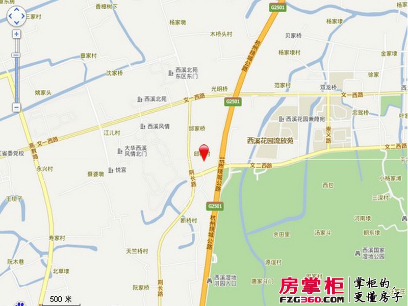 华元美林公馆交通图电子地图