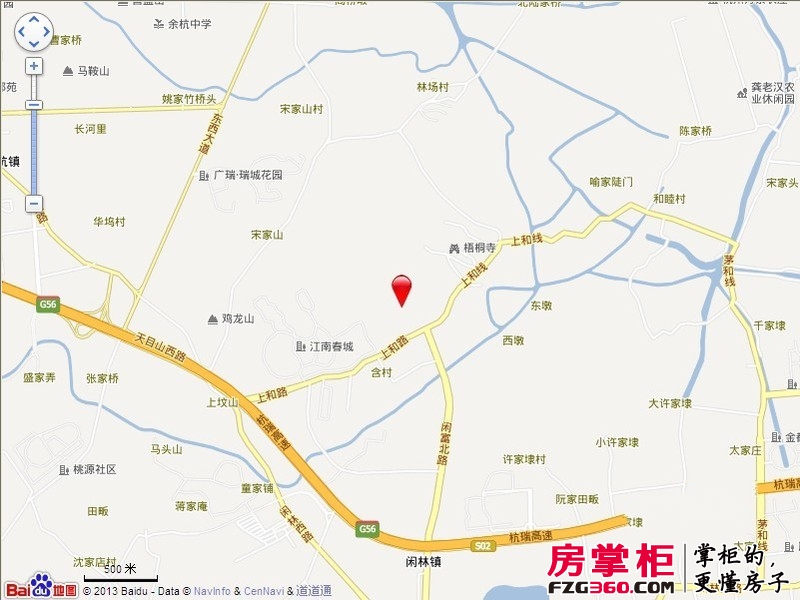 玉榕庄交通图电子地图