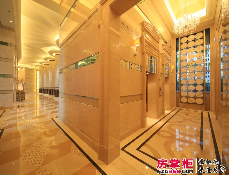滨江城市之星实景图CBD5号楼电梯厅（2011.2）