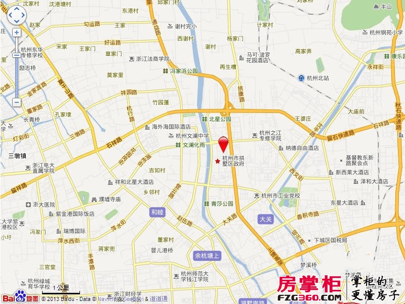 天邑国际交通图电子地图