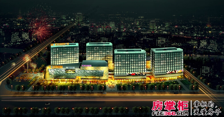 杭州五洲国际广场实景图