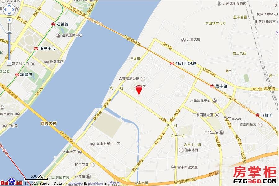 碧桂园深蓝国际中心交通图