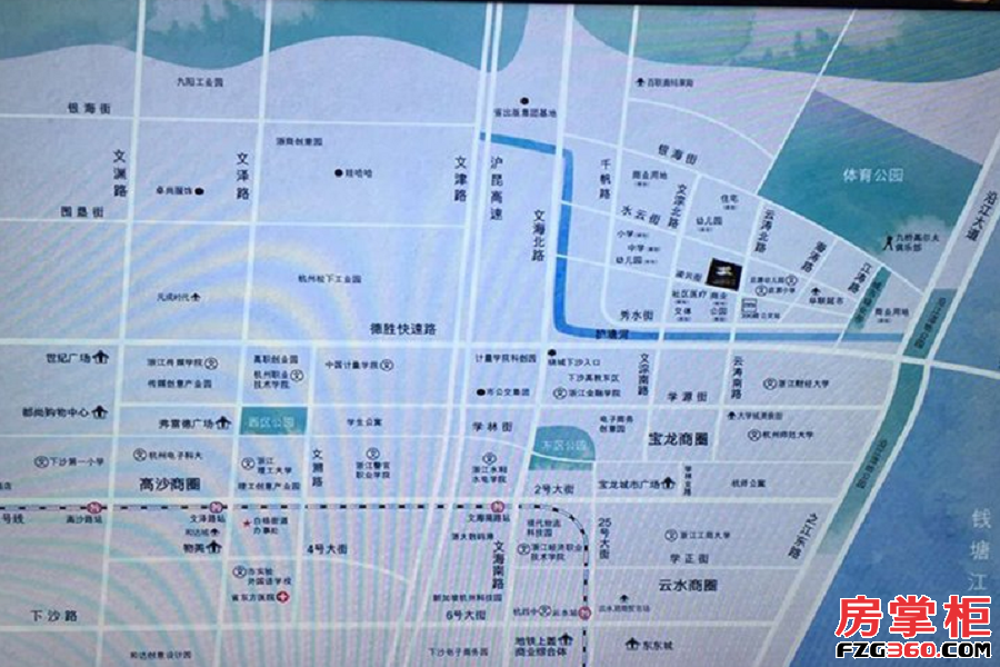 丰隆百翘香江交通图