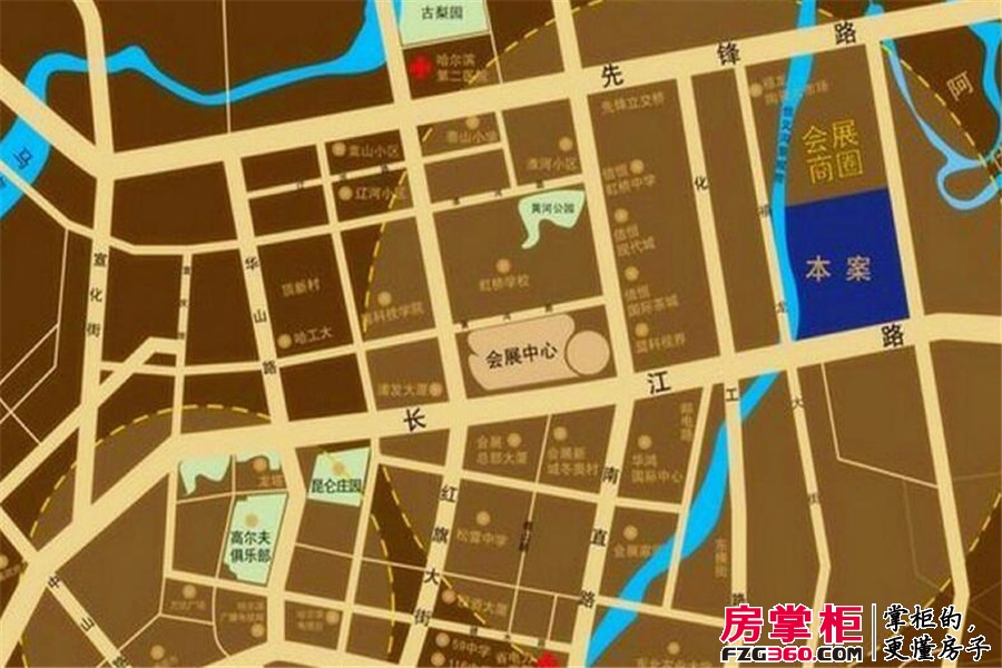 尚东辉煌城交通图
