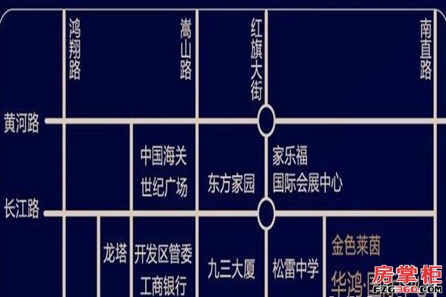华鸿国际中心交通图