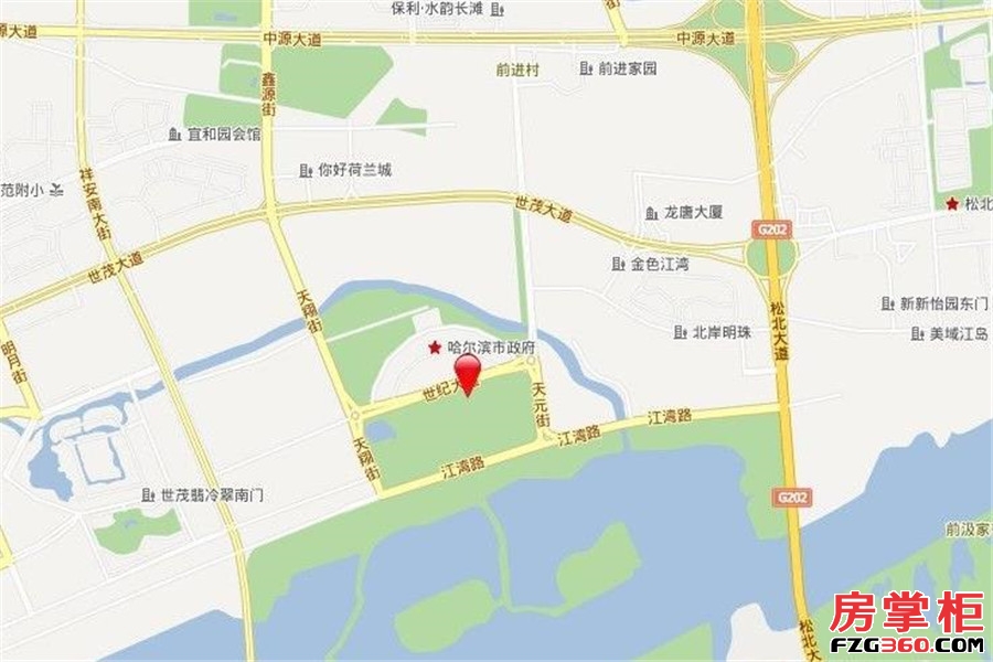 盛世香湾交通图