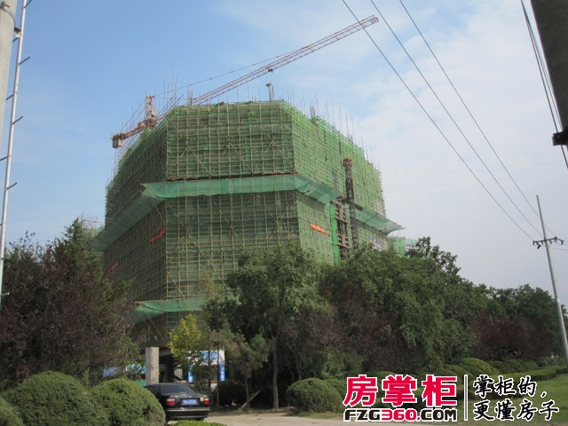 信达银杏尚郡实景图工程进度（2013-10-17）