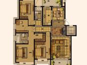 绿地乔治庄园户型图二期花园洋房163平米户型 4室2厅2卫1厨