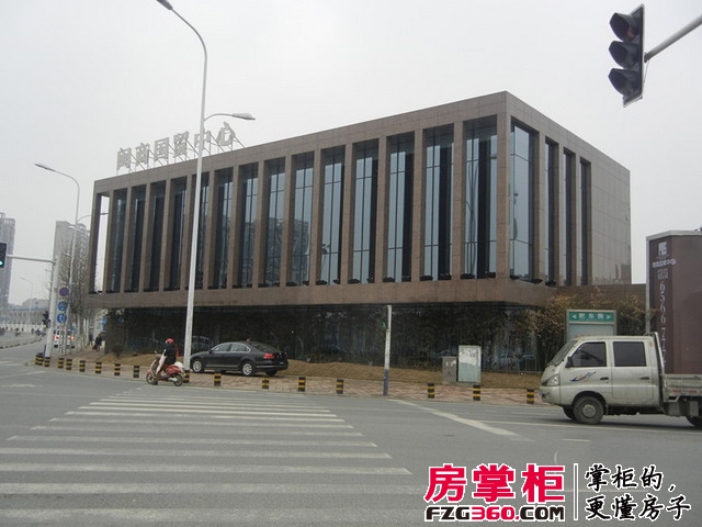 闽商国贸中心实景图售楼部外部（2012-3-19）