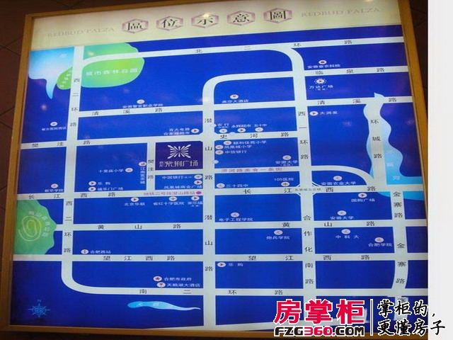 辰龙紫荆广场交通图区位图