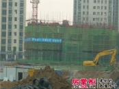 汇峰·苹果小镇实景图工程进度（2013.9.25）