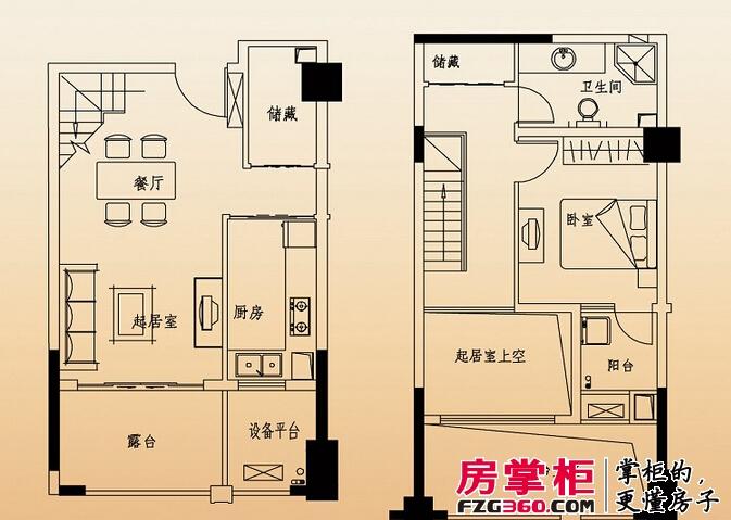 高速滨湖时代广场金融中心G6#A户型1室2厅1卫1厨