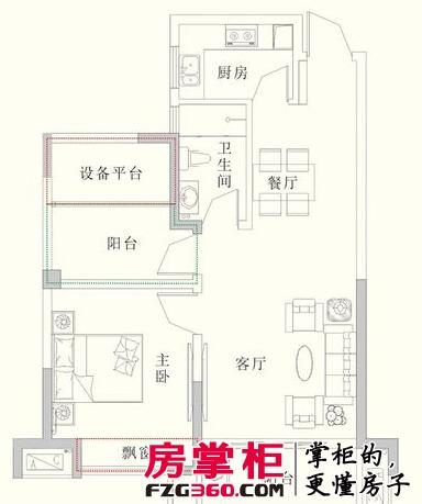 大富新领地认筹交4千享2万优惠 72-98平米户型解读