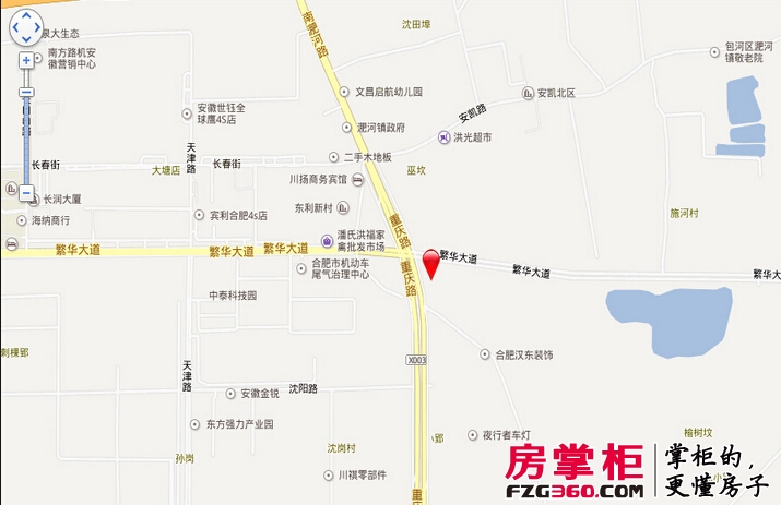 滨湖宝文中心交通图