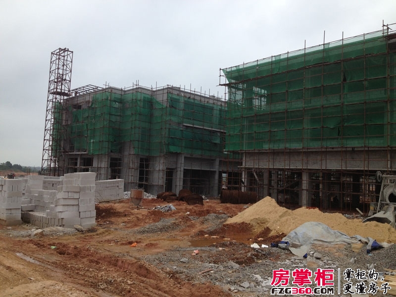 天九养生园实景图工程进展（20130516）