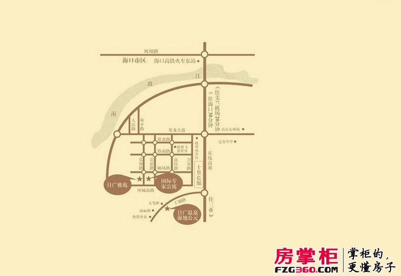 日广·凤羽林温泉交通图