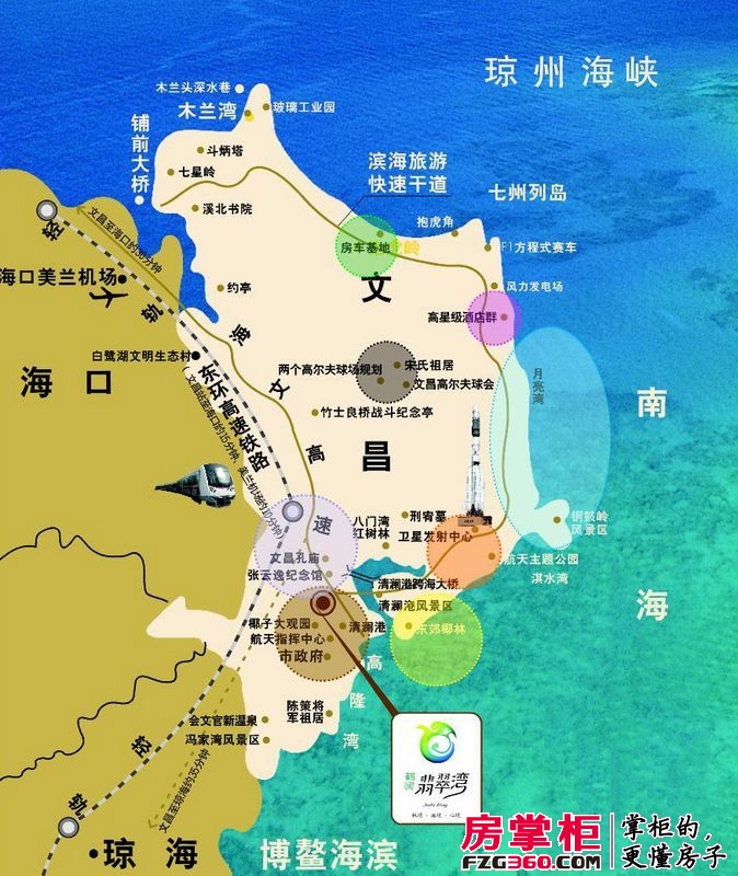 鹤润翡翠湾交通图区位图