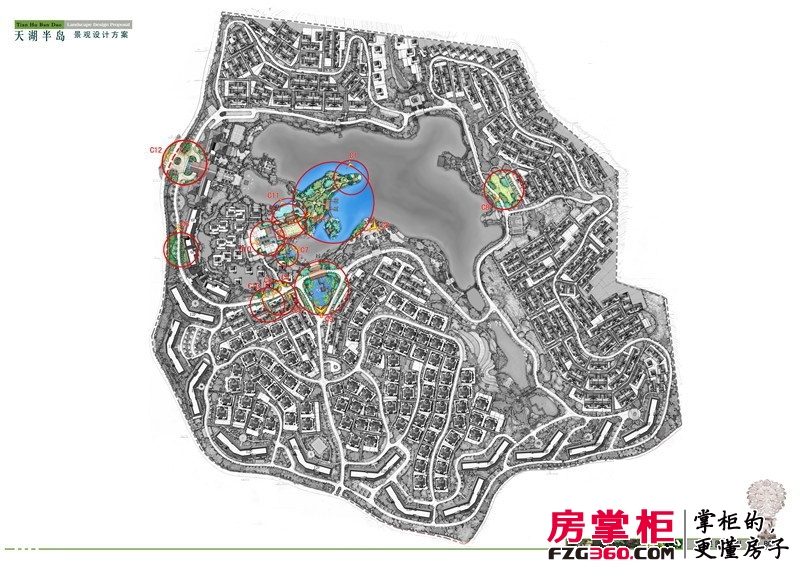 天湖半岛交通图（2013-6-2）