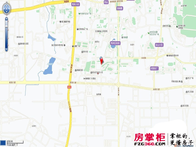 凤凰明珠交通图电子地图