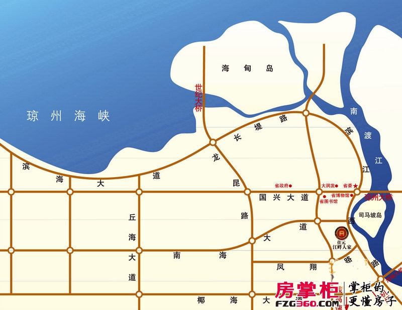 佳元江畔人家交通图