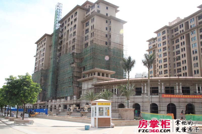 佳元江畔人家实景图小区工程进度（20110616）