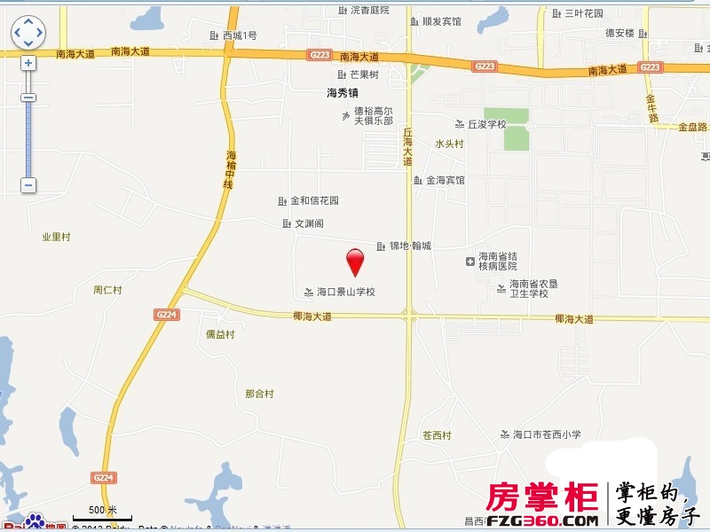 锦地翰城交通图电子地图