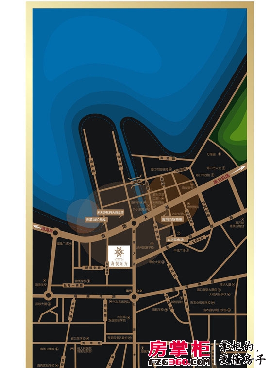 海悦东方·首座交通图区位图
