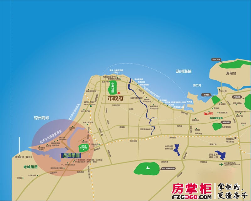海湾雨林交通图 （2013.04.22）