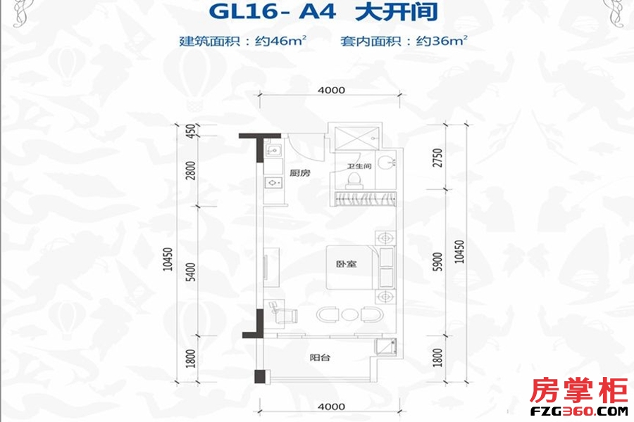 公寓GL16-A4户型图