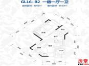 公寓GL16-B2户型图