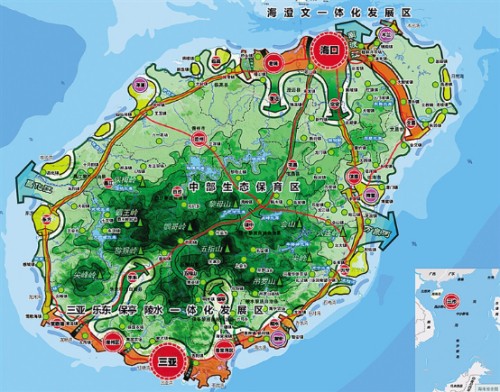 海南海澄文定经济圈图片