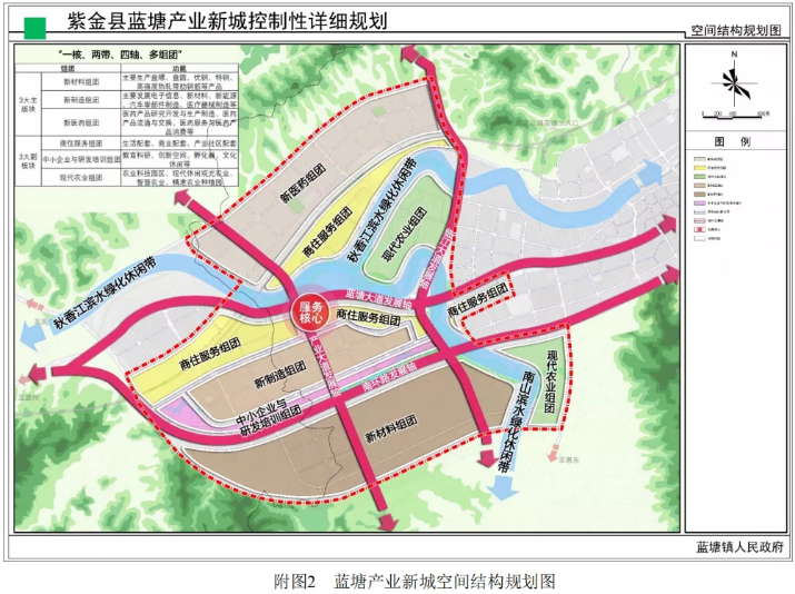 紫金县蓝塘产业新城控制性详细规划环境影响评价公众参与信息公示