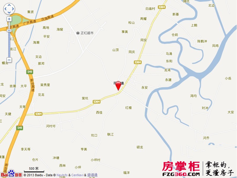 华悦·城市花园交通图（电子地图）