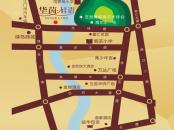 华茵·桂语交通图区位图