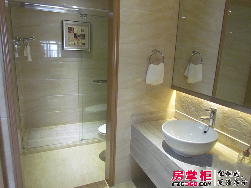锦江国际新城样板间43㎡商务公寓 卫生间