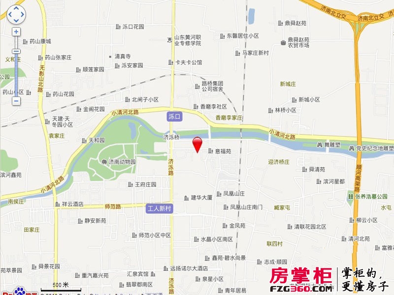 众鑫国际商务中心交通图电子地图
