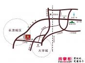 济南恒大绿洲交通图区位图