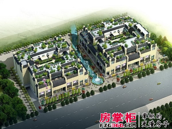 丽江和业商业广场外景图鸟瞰图