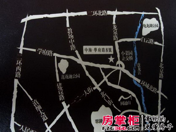 中海·学府路8号交通图