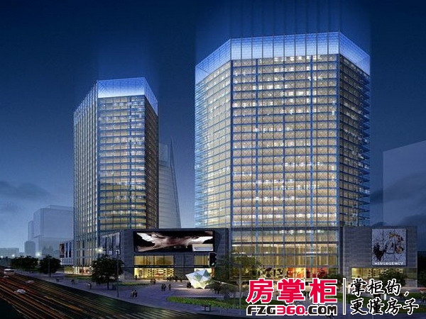 上海·东盟商务大厦效果图