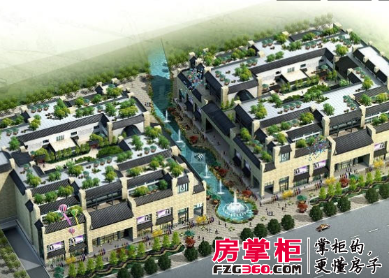 丽江和业商业广场效果图