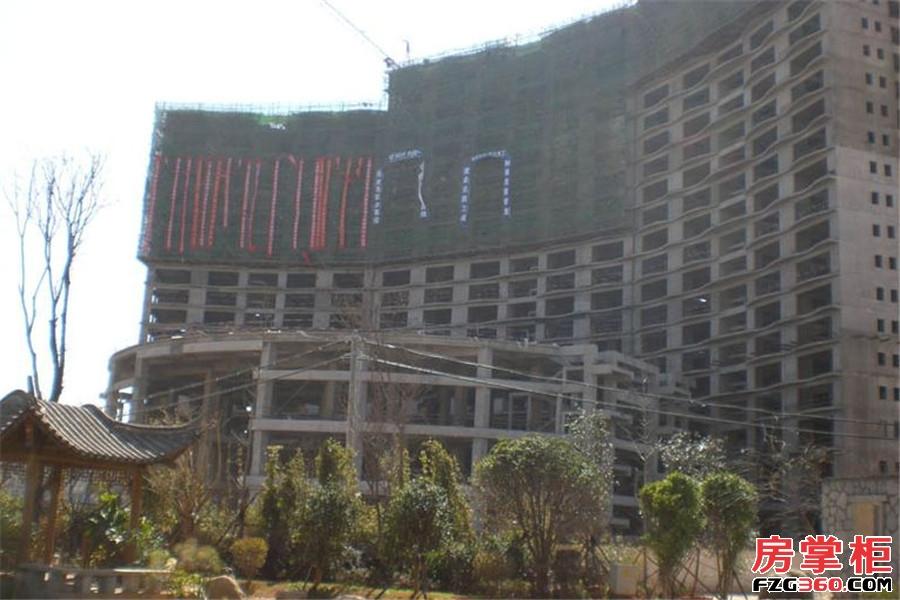 洱海国际生态城外景图观海公寓工程进度（2011.2.24）