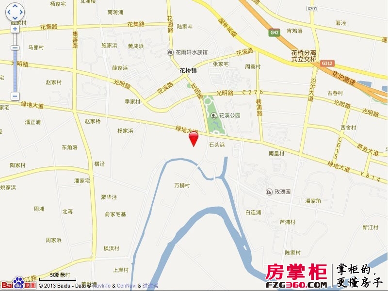 光华时代蓝钻交通图（2013.08）