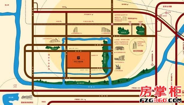 香逸尚城区位图