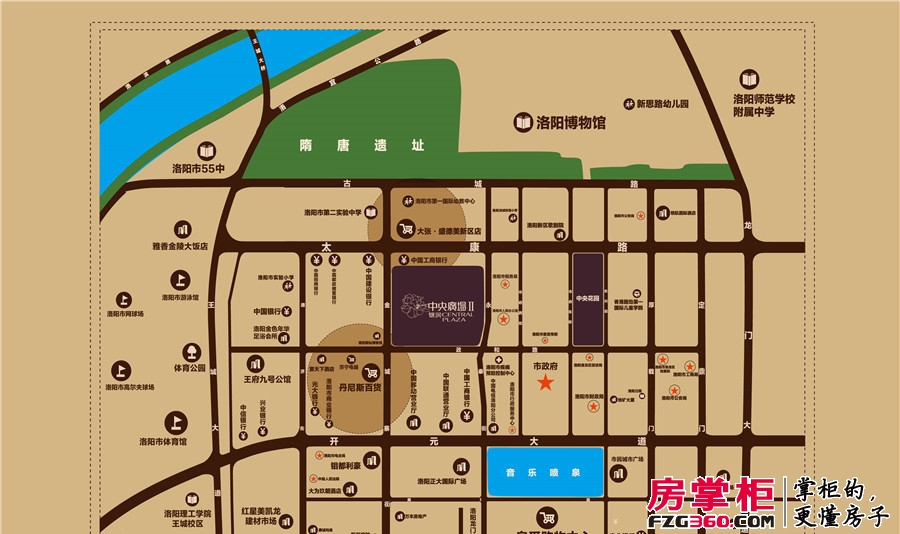银润中央广场区位图
